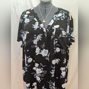 Torrid Harper floral blouse